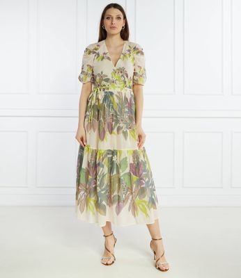 Twinset - Sukienka casual ze sklepu: Gomez Fashion Store w kategorii: Sukienki - zdjęcie 874714-BD9-10338_TS242W000024820