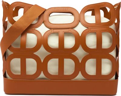 Shopper bag Twinset ze sklepu: Gomez Fashion Store w kategorii: Torby Shopper bag - zdjęcie 874714-BD9-10338_TS242W000058259