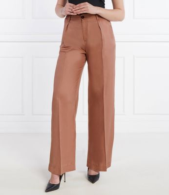 Spodnie damskie na lato Pinko ze sklepu: Gomez Fashion Store w kategorii: Spodnie damskie - zdjęcie 874714-BD9-10338_PI241W000226895