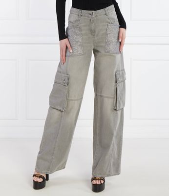 Elisabetta Franchi - Jeansy damskie casual ze sklepu: Gomez Fashion Store w kategorii: Jeansy damskie - zdjęcie 874714-BD9-10338_EF241W000109164