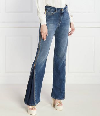 Jeansy damskie Elisabetta Franchi ze sklepu: Gomez Fashion Store w kategorii: Jeansy damskie - zdjęcie 874714-BD9-10338_EF241W000113590