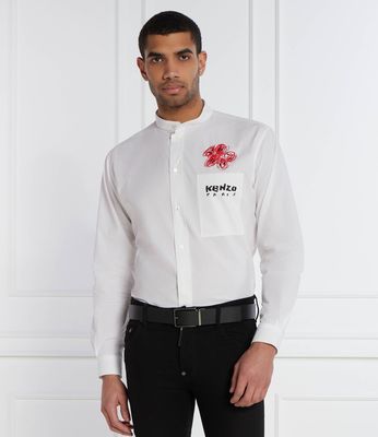 Koszula męska wiosenna Kenzo ze sklepu: Gomez Fashion Store w kategorii: Koszule męskie - zdjęcie 874714-BD9-10338_KE242M000009097