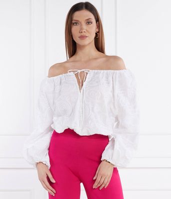 Bluzka damska elegancka Liviana Conti ze sklepu: Gomez Fashion Store w kategorii: Bluzki damskie - zdjęcie 874714-BD9-10338_LN242W000004054