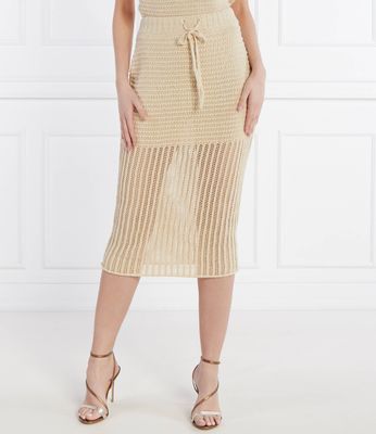 Spódnica gładka casual Liviana Conti ze sklepu: Gomez Fashion Store w kategorii: Spódnice - zdjęcie 874714-BD9-10338_LN242W000005055