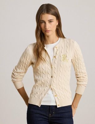 Sweter damski casual zimowy LAUREN RALPH LAUREN ze sklepu: Gomez Fashion Store w kategorii: Swetry damskie - zdjęcie 874714-BD9-10338_RL241W000035FK5