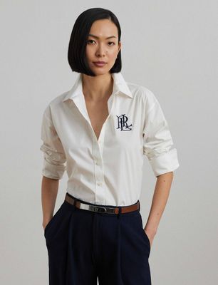 Koszula damska elegancka LAUREN RALPH LAUREN ze sklepu: Gomez Fashion Store w kategorii: Koszule damskie - zdjęcie 874714-BD9-10338_RL241W000036B62