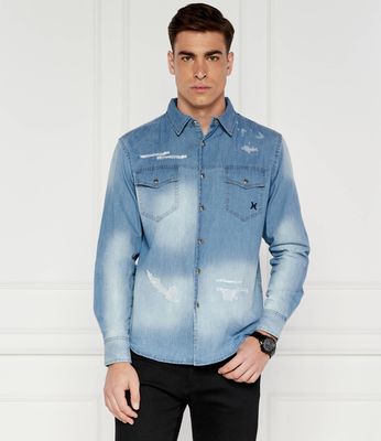 Koszula męska casual Richmond X ze sklepu: Gomez Fashion Store w kategorii: Koszule męskie - zdjęcie 874714-BD9-10338_RX242M000002009
