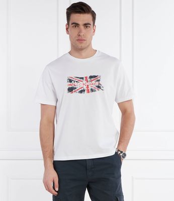 Pepe Jeans London - T-shirt męski ze sklepu: Gomez Fashion Store w kategorii: T-shirty męskie - zdjęcie 874714-BD9-10338_PJ242M000041800
