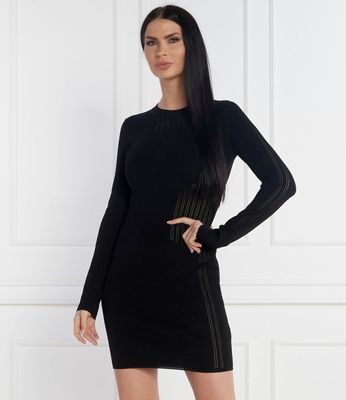 Sukienka jesienna casual Patrizia Pepe ze sklepu: Gomez Fashion Store w kategorii: Sukienki - zdjęcie 874714-BD9-10338_PK241W000059049