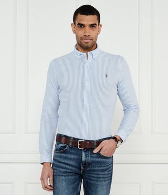 Koszula męska na wiosnę Polo Ralph Lauren ze sklepu: Gomez Fashion Store w kategorii: Koszule męskie - zdjęcie 874714-BD9-10338_PR242M000069QL8