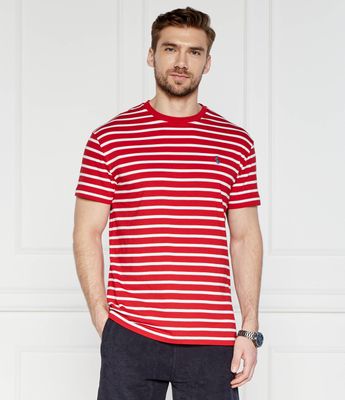 T-shirt męski na lato Polo Ralph Lauren ze sklepu: Gomez Fashion Store w kategorii: T-shirty męskie - zdjęcie 874714-BD9-10338_PR242M000071QM8