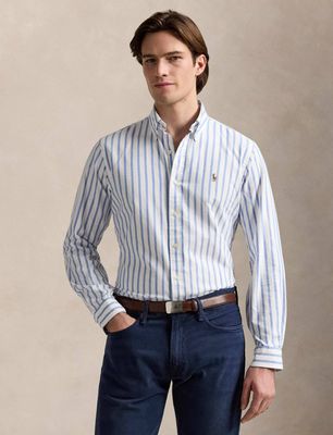 Koszula męska na zimę Polo Ralph Lauren ze sklepu: Gomez Fashion Store w kategorii: Koszule męskie - zdjęcie 874714-BD9-10338_PR242M000082MZ2