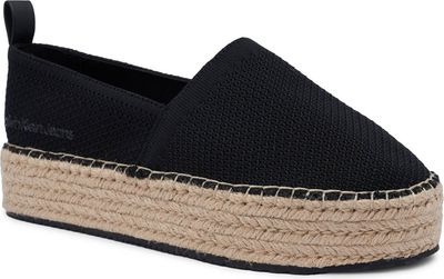 Calvin Klein Jeans - Espadryle damskie ze sklepu: Gomez Fashion Store w kategorii: Espadryle damskie - zdjęcie 874714-BD9-10338_CJ242W000004A81