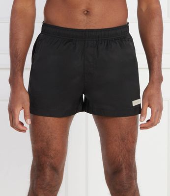 Spodenki męskie w sportowym stylu Calvin Klein Swimwear ze sklepu: Gomez Fashion Store w kategorii: Spodenki męskie - zdjęcie 874714-BD9-10338_CW242M000004002