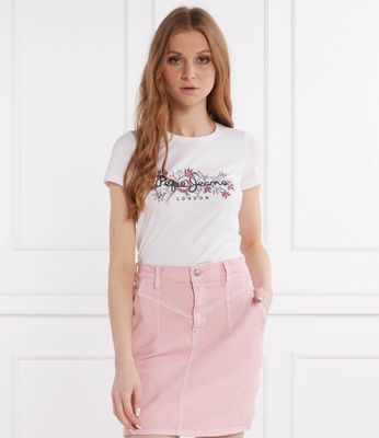 Bluzka damska na wiosnę Pepe Jeans London ze sklepu: Gomez Fashion Store w kategorii: Bluzki damskie - zdjęcie 874714-BD9-10338_PJ242W000040800