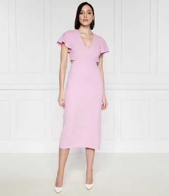 Patrizia Pepe - Sukienka na wiosnę ze sklepu: Gomez Fashion Store w kategorii: Sukienki - zdjęcie 874714-BD9-10338_PK242W000037421