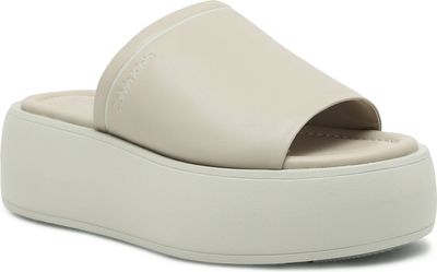 Klapki damskie casual Calvin Klein ze sklepu: Gomez Fashion Store w kategorii: Klapki damskie - zdjęcie 874714-BD9-10338_CK242W000007529