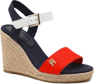 Espadryle damskie na lato Tommy Hilfiger ze sklepu: Gomez Fashion Store w kategorii: Espadryle damskie - zdjęcie 874714-BD9-10338_TH242W000118F65