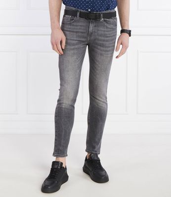 Jeansy męskie eleganckie Calvin Klein Jeans ze sklepu: Gomez Fashion Store w kategorii: Jeansy męskie - zdjęcie 874714-BD9-10338_CJ242M000147199