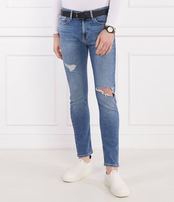 Jeansy damskie eleganckie Calvin Klein Jeans ze sklepu: Gomez Fashion Store w kategorii: Jeansy damskie - zdjęcie 874714-BD9-10338_CJ242M000152195
