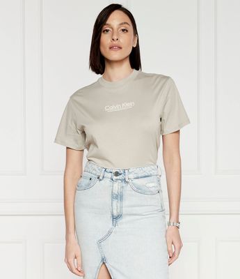 Bluzka damska elegancka Calvin Klein ze sklepu: Gomez Fashion Store w kategorii: Bluzki damskie - zdjęcie 874714-BD9-10338_CK242W000048530