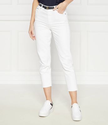 Calvin Klein - Spodnie damskie eleganckie ze sklepu: Gomez Fashion Store w kategorii: Spodnie damskie - zdjęcie 874714-BD9-10338_CK242W000059533