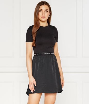 Sukienka wiosenna Calvin Klein Jeans ze sklepu: Gomez Fashion Store w kategorii: Sukienki - zdjęcie 874714-BD9-10338_CJ242W000129A81