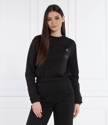 Bluza damska casual Calvin Klein Jeans ze sklepu: Gomez Fashion Store w kategorii: Bluzy damskie - zdjęcie 874714-BD9-10338_CJ242W000132A81