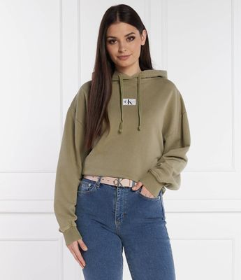 Bluza damska jesienna Calvin Klein Jeans ze sklepu: Gomez Fashion Store w kategorii: Bluzy damskie - zdjęcie 874714-BD9-10338_CJ242W000133442