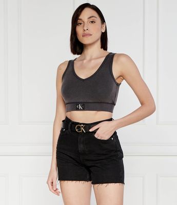 Bluzka damska casual Calvin Klein Jeans ze sklepu: Gomez Fashion Store w kategorii: Bluzki damskie - zdjęcie 874714-BD9-10338_CJ242W000170B82