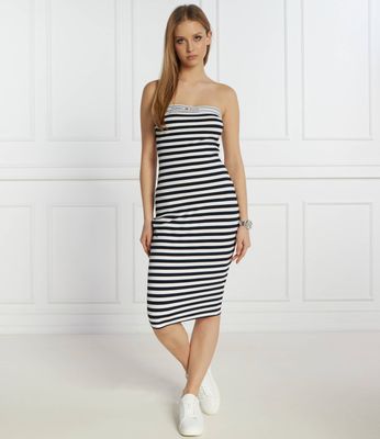 Sukienka na lato Tommy Jeans ze sklepu: Gomez Fashion Store w kategorii: Sukienki - zdjęcie 874714-BD9-10338_TM242W000073072