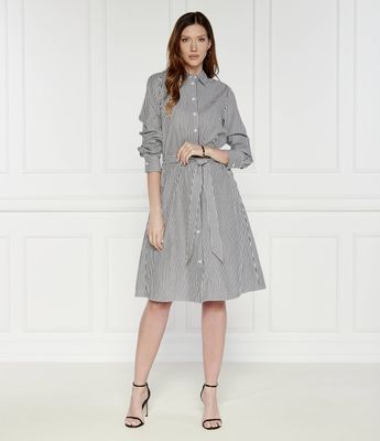 Sukienka na wiosnę Tommy Hilfiger ze sklepu: Gomez Fashion Store w kategorii: Sukienki - zdjęcie 874714-BD9-10338_TH242W000194553