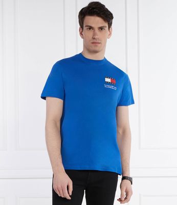 T-shirt męski casual Tommy Jeans ze sklepu: Gomez Fashion Store w kategorii: T-shirty męskie - zdjęcie 874714-BD9-10338_TM242M000050190