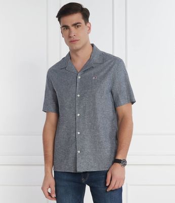 Koszula męska casualowa Tommy Jeans ze sklepu: Gomez Fashion Store w kategorii: Koszule męskie - zdjęcie 874714-BD9-10338_TM242M000057072