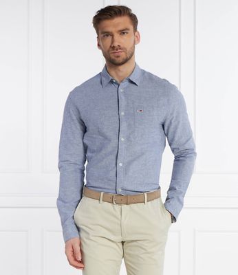 Koszula męska Tommy Jeans ze sklepu: Gomez Fashion Store w kategorii: Koszule męskie - zdjęcie 874714-BD9-10338_TM242M000065187