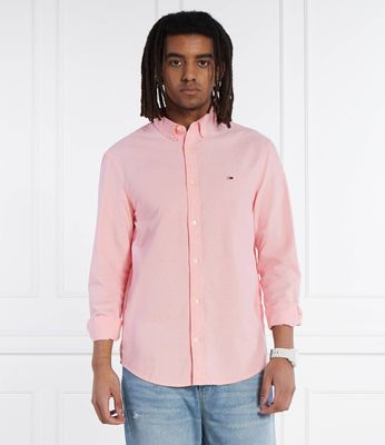 Koszula męska na wiosnę Tommy Jeans ze sklepu: Gomez Fashion Store w kategorii: Koszule męskie - zdjęcie 874714-BD9-10338_TM242M000085185