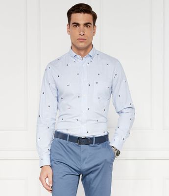 Koszula męska Tommy Hilfiger ze sklepu: Gomez Fashion Store w kategorii: Koszule męskie - zdjęcie 874714-BD9-10338_TH242M000178E26
