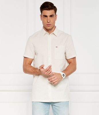 Tommy Jeans - Koszula męska casualowa ze sklepu: Gomez Fashion Store w kategorii: Koszule męskie - zdjęcie 874714-BD9-10338_TM242M000135166
