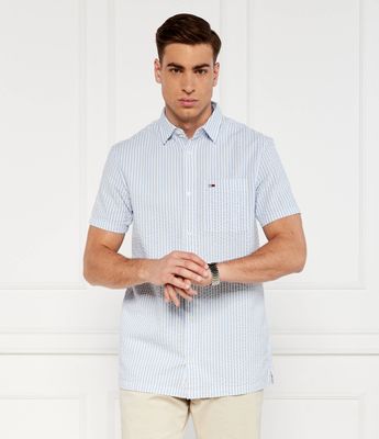 Koszula męska casual Tommy Jeans ze sklepu: Gomez Fashion Store w kategorii: Koszule męskie - zdjęcie 874714-BD9-10338_TM242M000135D96