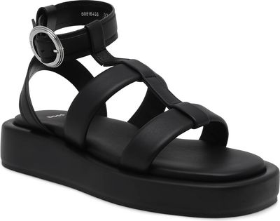 BOSS BLACK - Sandały damskie casual ze sklepu: Gomez Fashion Store w kategorii: Sandały damskie - zdjęcie 874714-BD9-10338_BB242W000020001