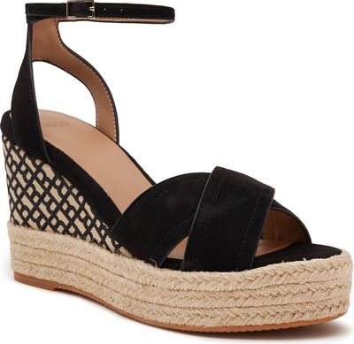 Espadryle damskie eleganckie BOSS BLACK ze sklepu: Gomez Fashion Store w kategorii: Espadryle damskie - zdjęcie 874714-BD9-10338_BB242W000021001