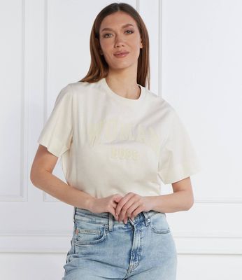 BOSS BLACK - Bluzka damska ze sklepu: Gomez Fashion Store w kategorii: Bluzki damskie - zdjęcie 874714-BD9-10338_BB242W000054118