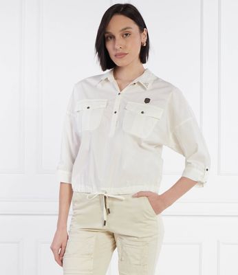 Koszula damska Aeronautica Militare ze sklepu: Gomez Fashion Store w kategorii: Koszule damskie - zdjęcie 874714-BD9-10338_AM242W000014241