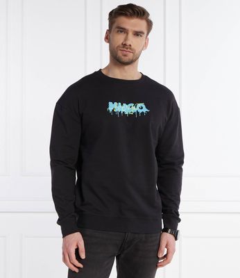 Bluza męska z napisami Hugo Bodywear ze sklepu: Gomez Fashion Store w kategorii: Bluzy męskie - zdjęcie 874714-BD9-10338_BZ242M000014001