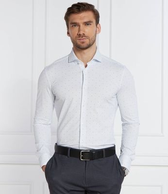 Koszula męska wiosenna BOSS BLACK ze sklepu: Gomez Fashion Store w kategorii: Koszule męskie - zdjęcie 874714-BD9-10338_BB242M000044100