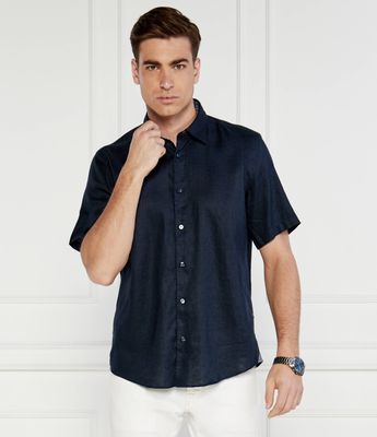 BOSS BLACK - Koszula męska casual na wiosnę ze sklepu: Gomez Fashion Store w kategorii: Koszule męskie - zdjęcie 874714-BD9-10338_BB242M000084404