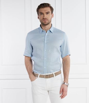 BOSS BLACK - Koszula męska na wiosnę casualowa ze sklepu: Gomez Fashion Store w kategorii: Koszule męskie - zdjęcie 874714-BD9-10338_BB242M000084450