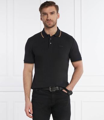 T-shirt męski casual BOSS BLACK ze sklepu: Gomez Fashion Store w kategorii: T-shirty męskie - zdjęcie 874714-BD9-10338_BB242M000117002