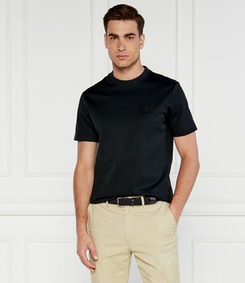 T-shirt męski wiosenny BOSS BLACK ze sklepu: Gomez Fashion Store w kategorii: T-shirty męskie - zdjęcie 874714-BD9-10338_BB242M000146405