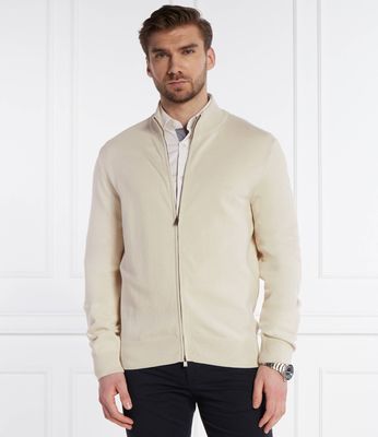 Sweter męski na wiosnę BOSS BLACK ze sklepu: Gomez Fashion Store w kategorii: Swetry męskie - zdjęcie 874714-BD9-10338_BB242M000148131